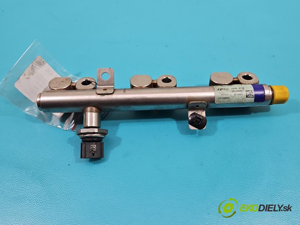 Hyundai I30 III 2016- 1.0 GDI 120 HP manual 88,3 kW 998 cm3 5- lišta vstrekovacia 35350-07100 (Vstrekovacie lišty)