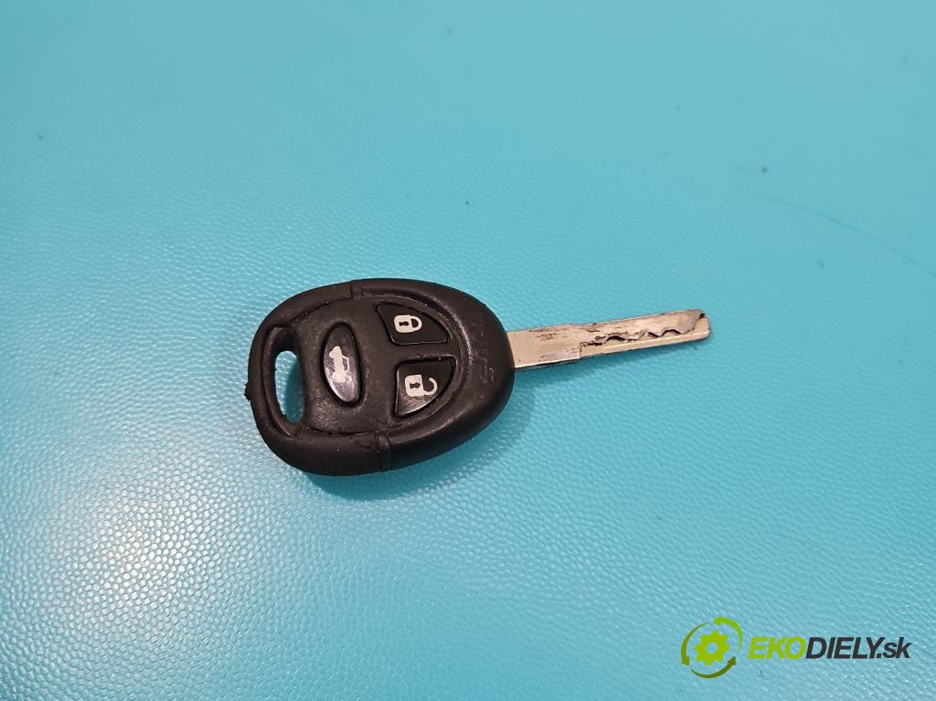 Saab 9-5 2.3 T 185 HP manual 136 kW 2290 cm3 4- Spínačka  (Spínacie skrinky a kľúče)