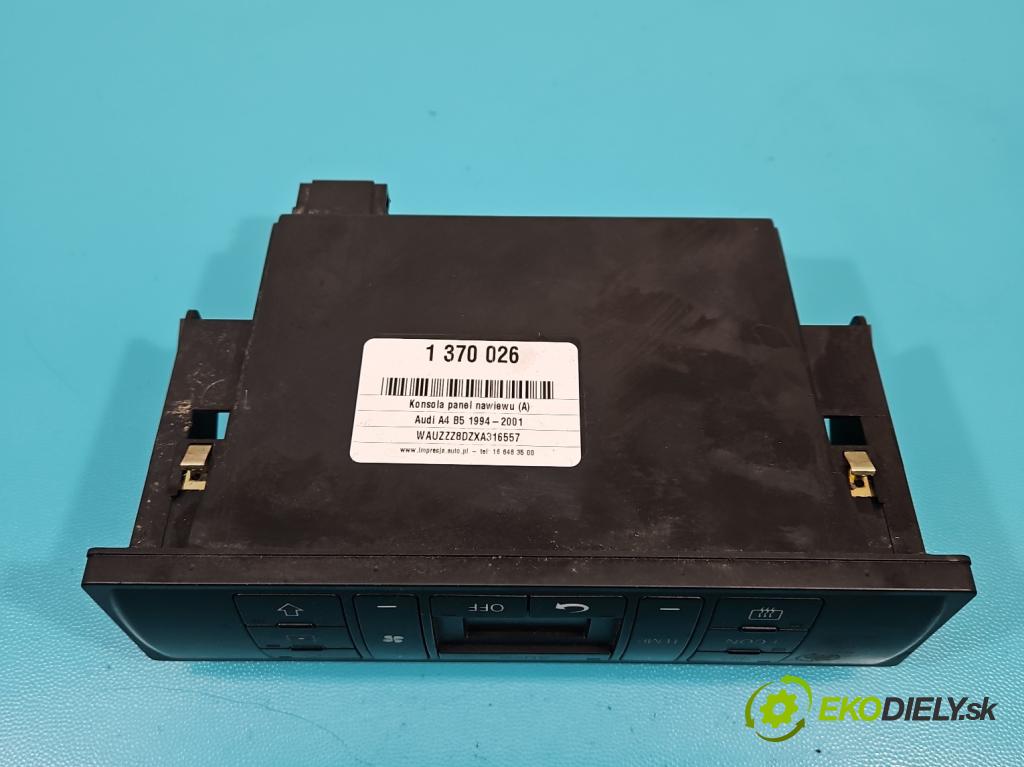 Audi A4 B5 1994-2001 1.9 tdi 110 HP manual 81 kW 1896 cm3 4- panel kúrenia 8D0820043M