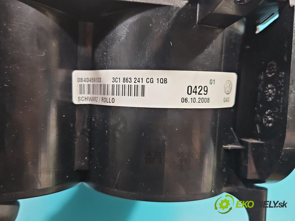 Vw Passat CC 2008-2016 2.0 tdi 170 HP automatic 125 kW 1968 cm3 4- Rukojeť: na nápoje: 3C1863241CG (Úchyty, držiaky na nápoje)