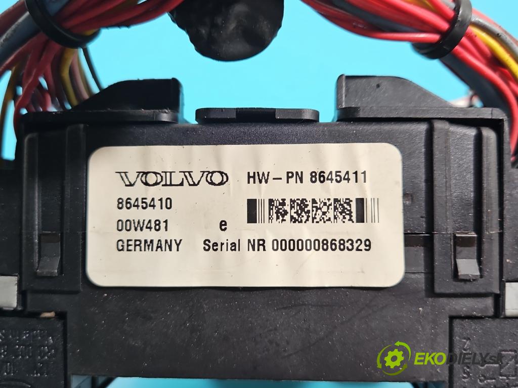 Volvo S60 I 2000-2010 2.4 20V 140 hp manual 103 kW 2435 cm3 4- skříňka pojistková 8645410 (Pojistkové skříňky)