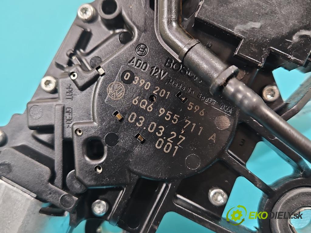 Vw Polo IV 9N 2001-2009 1.2 12V 64 HP manual 47 kW 1198 cm3 3- motor stieračov zadné