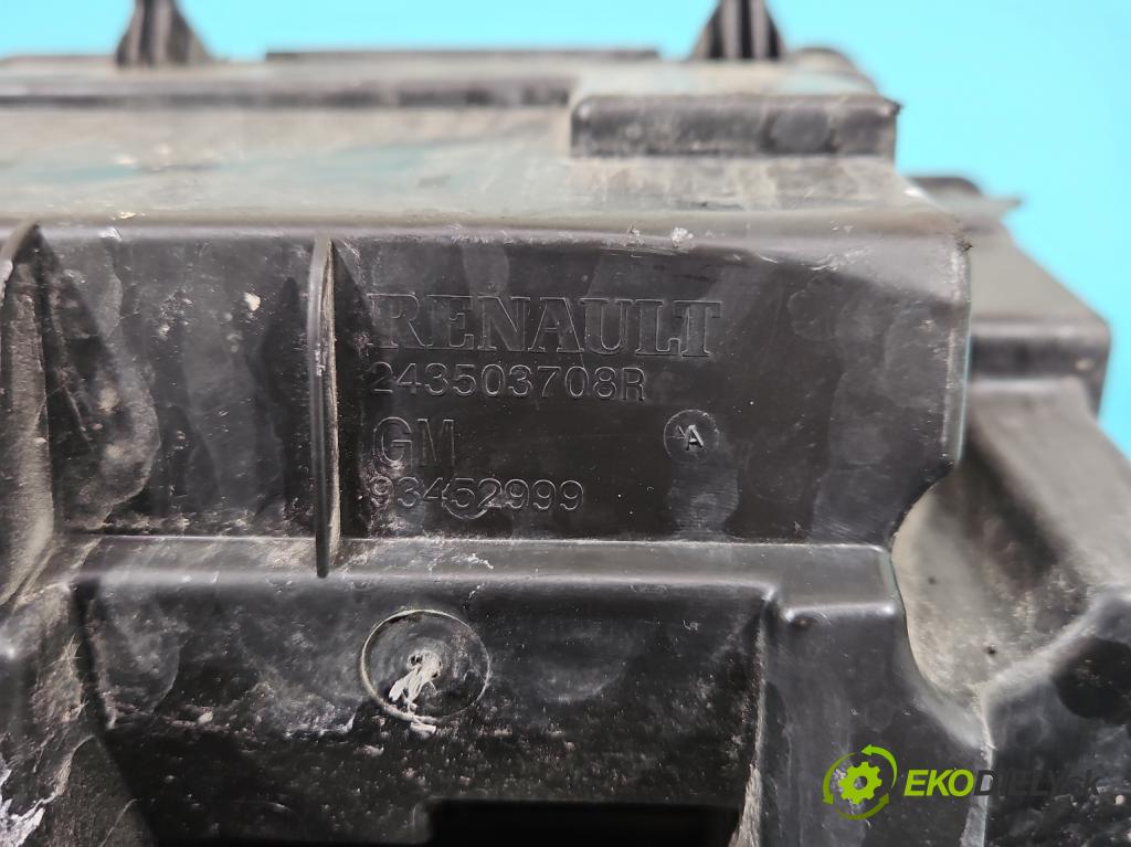 Renault Trafic III 2014 - 2.0 dci 145 hp manual 107 kW 1997 cm3 5- skříňka pojistková 243503708R (Pojistkové skříňky)