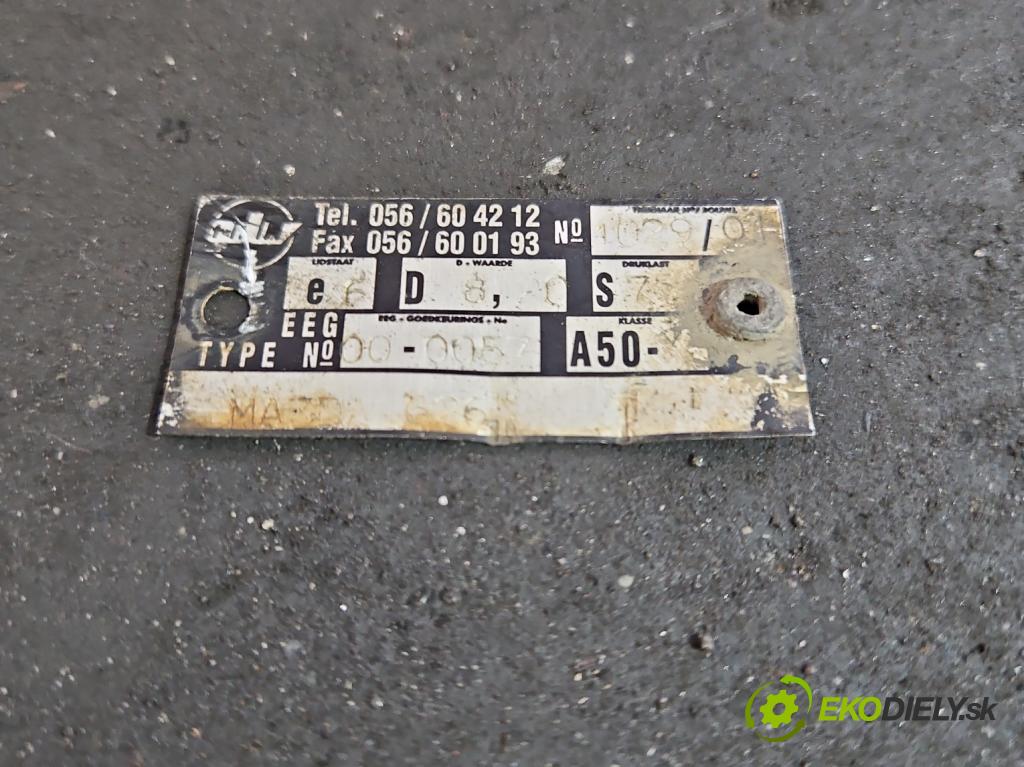 Honda Civic VII 2000-2006 1.4 16V 90 hp manual 66 kW 1396 cm3 3- oko tažné  (Tažná zařízení)