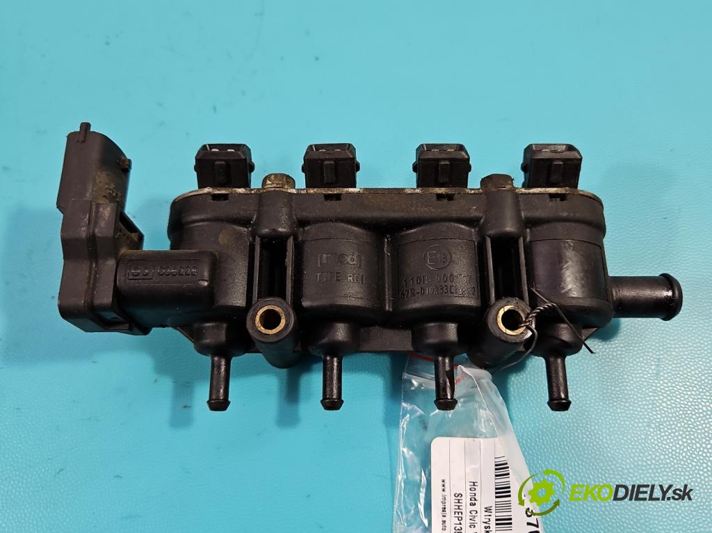 Honda Civic VII 2000-2006 1.4 16V 90 hp manual 66 kW 1396 cm3 3- vstřikovač LPG MED CZARNE