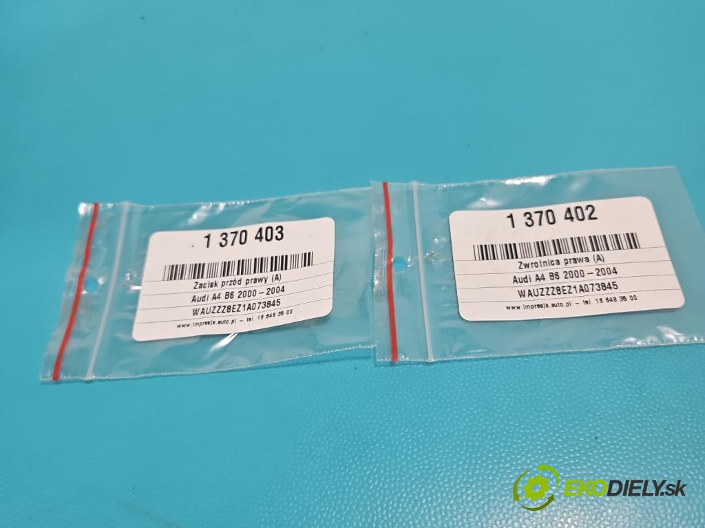 Audi A4 B6 2000-2004 2.0 20V 131 HP manual 96 kW 1984 cm3 4- náboj pravé (Náboje)