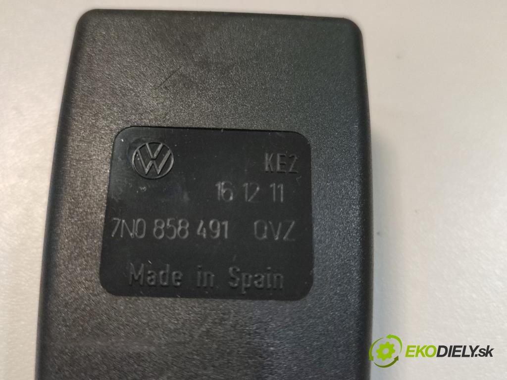 Vw Sharan II 2010-2022 2.0 tdi 170 hp automatic 125 kW 1968 cm3 5- stěna bezpečnost zadní levý 7N0858491