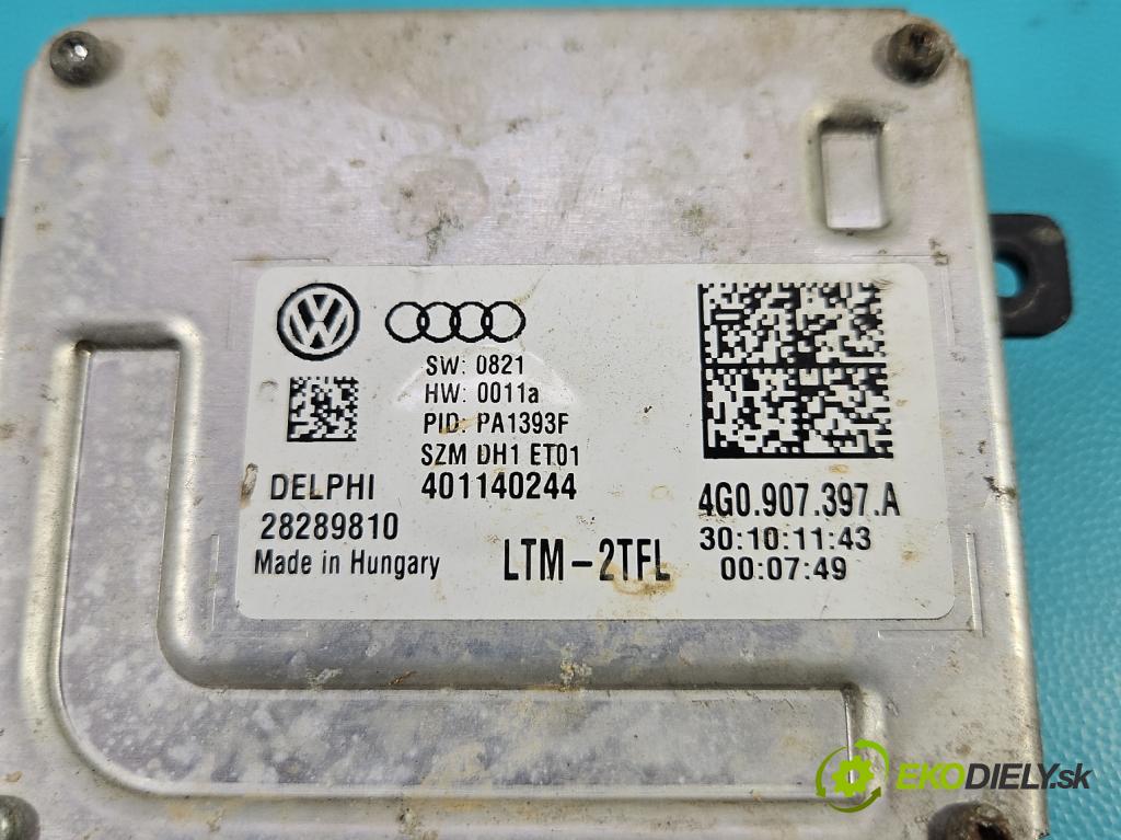 Vw Sharan II 2010-2022 2.0 tdi 170 HP automatic 125 kW 1968 cm3 5- střídač: xenon 4G0907397A (Riadiace jednotky xenónu)
