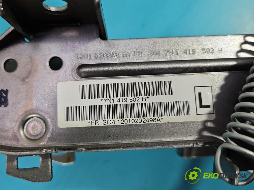 Vw Sharan II 2010-2022 2.0 tdi 170 HP automatic 125 kW 1968 cm3 5- Stĺpik volant 7N1419502H (Tyč riadenia (volantu))