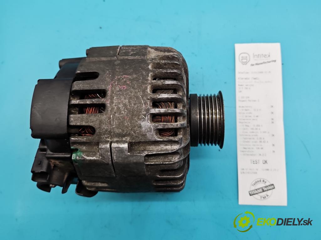 Peugeot Partner I 1996-2008 1.9d 69KM manual 51 kW 1868 cm3 5- Alternator 9644529680 (Alternátory)