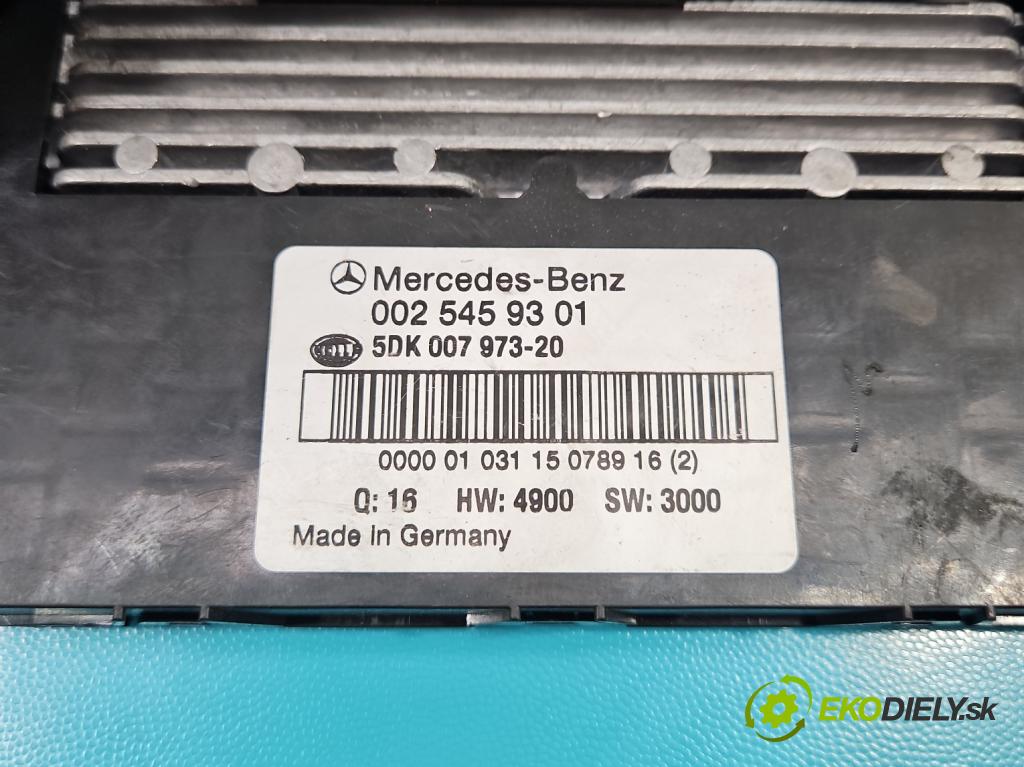 Mercedes C W203 2000-2007 2,2.0 cdi 143 hp automatic 105 kW 2148 cm3 4- skříňka pojistková 0025459301 (Pojistkové skříňky)