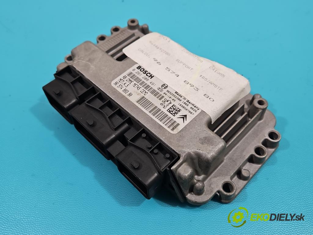 Citroen C4 I 2004-2011 1.6 16V 109 hp manual 80 kW 1587 cm3 5- řídící jednotka motoru 0261208491