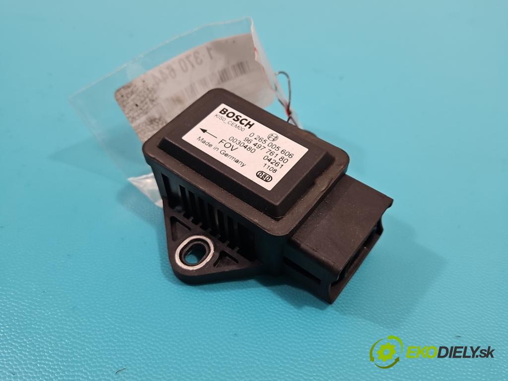 Citroen C4 I 2004-2011 1.6 16V 109 hp manual 80 kW 1587 cm3 5- snímač ESP 0265005606