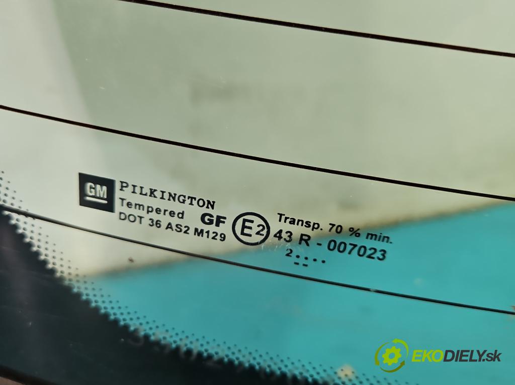 Opel Astra II 1998-2009 2.0 dti 101 hp manual 74 kW 1998 cm3 3- sklo zadní  (Okna zadní)