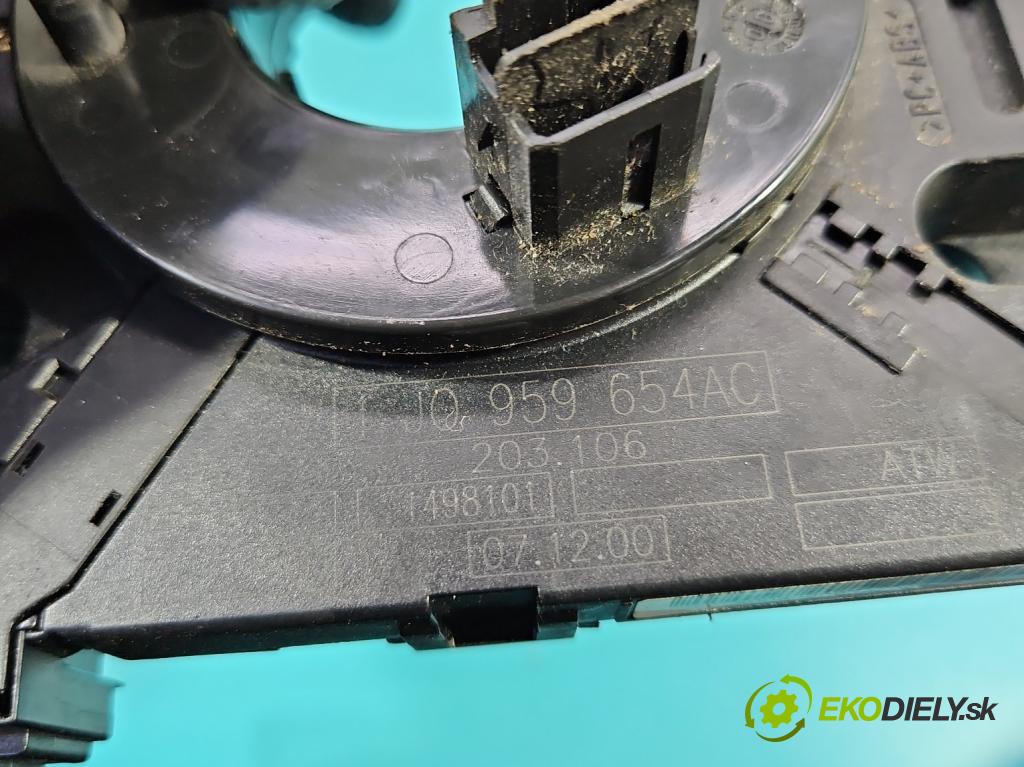 Audi A3 8L 1996-2003 1.8 T 150 HP automatic 110 kW 1781 cm3 3- Páska: airbag 1J0959654AC (Airbagy)