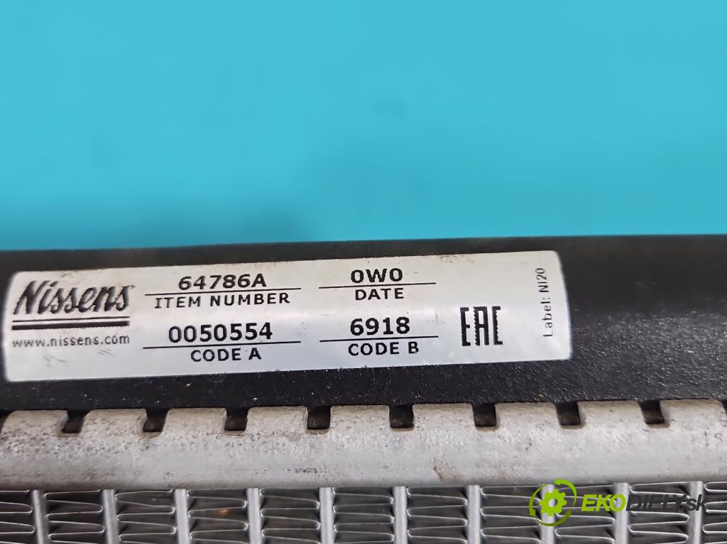 Toyota Corolla E10 1,4.0 16V 75 hp manual 55 kW 1332 cm3 5- Chladič vody (Chladiče vody)