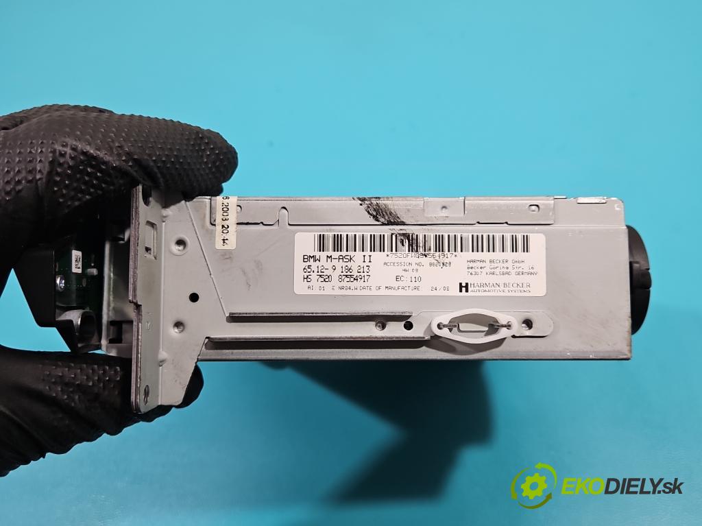Bmw 5 E60 2003-2010 2.5 R6 N53: 190 HP automatic 140 kW 2497 cm3 5- Radio originál 9186213