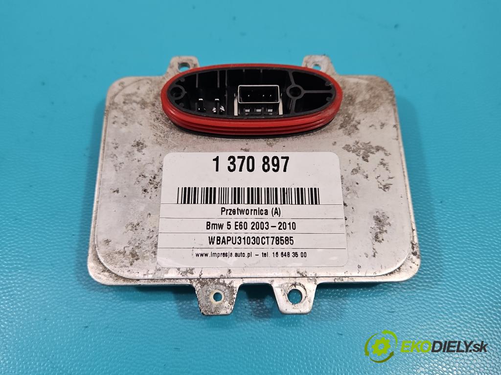 Bmw 5 E60 2003-2010 2.5 R6 N53: 190 HP automatic 140 kW 2497 cm3 5- střídač: xenon 5DV009000-00 (Riadiace jednotky xenónu)