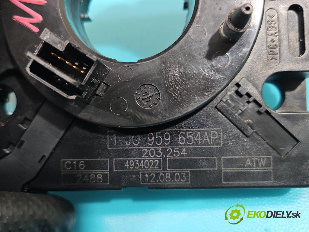 Vw Passat B5 1995-2005 1.9 tdi 131 HP automatic 96 kW 1896 cm3 5- Páska: airbag 1J0959654AP (Airbagy)