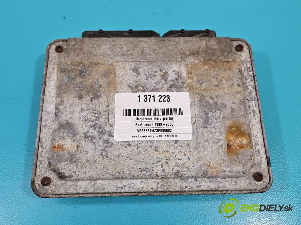Seat Leon I 1999-2005 1.6 16v 105 hp manual 77 kW 1598 cm3 5- řídící jednotka motoru 036906034DS