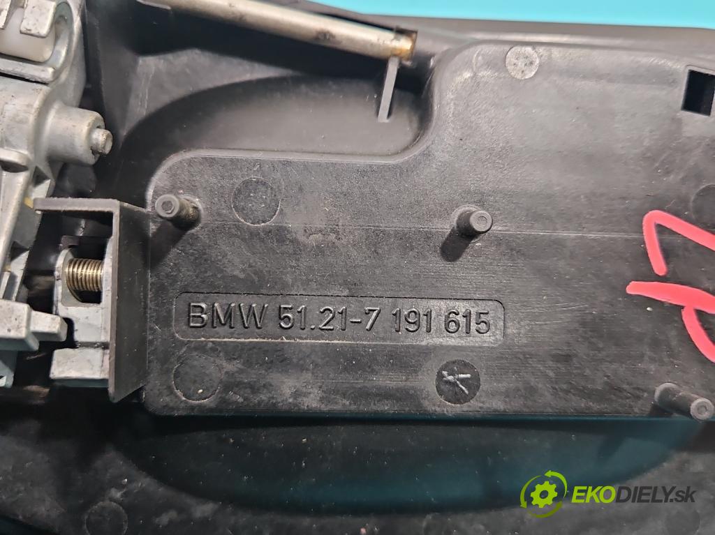 Bmw 5 E60 2003-2010 2.5 R6 N53: 190 HP automatic 140 kW 2497 cm3 5- rukoväť predné ľavé mimo: 7191615 (Vonkajšie predné ľavé)