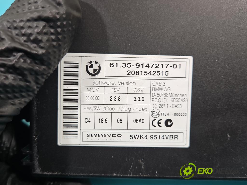 Bmw 5 E60 2003-2010 2.5 R6 N53: 190 hp automatic 140 kW 2497 cm3 5- řídící jednotka motoru 7588620