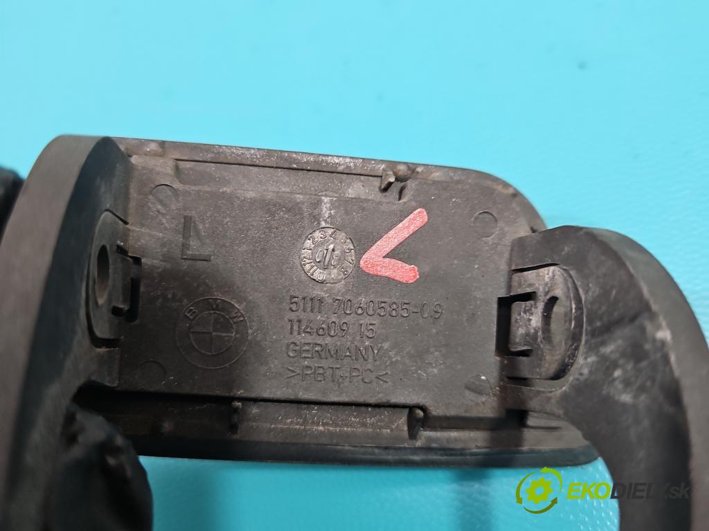 Bmw 5 E60 2003-2010 2.5 R6 N53: 190 hp automatic 140 kW 2497 cm3 5- Zaślepka: ostřikovačů levé 7060585