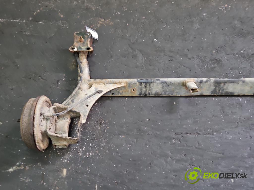 Ford Fiesta Mk5 1995-2002 1.2 16V 75 hp manual 55 kW 1242 cm3 5- zadní výztuha  (Výztuhy zadní)