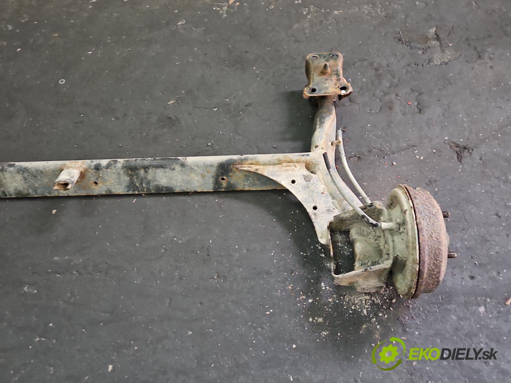 Ford Fiesta Mk5 1995-2002 1.2 16V 75 hp manual 55 kW 1242 cm3 5- zadní výztuha  (Výztuhy zadní)