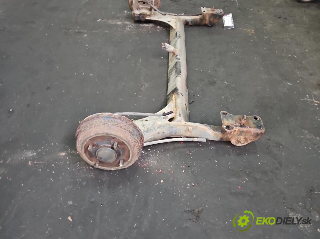 Ford Fiesta Mk5 1995-2002 1.2 16V 75 hp manual 55 kW 1242 cm3 5- zadní výztuha  (Výztuhy zadní)