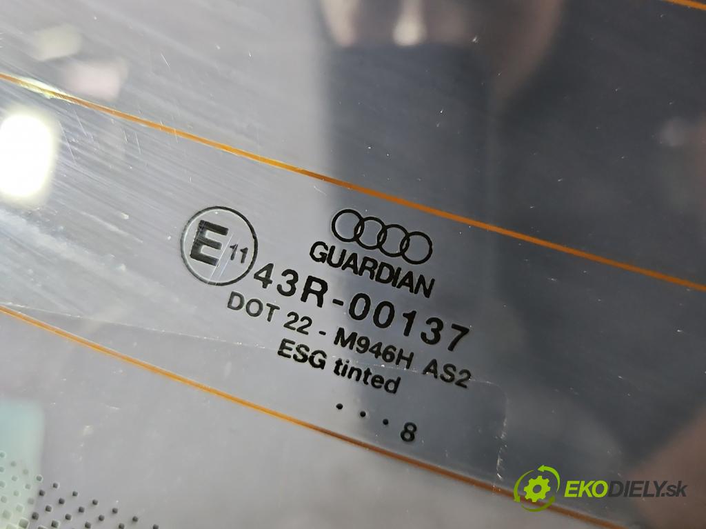 Audi A6 C5 1997-2004 2.4 V6 165 hp automatic 121 kW 2393 cm3 4- sklo zadní  (Okna zadní)