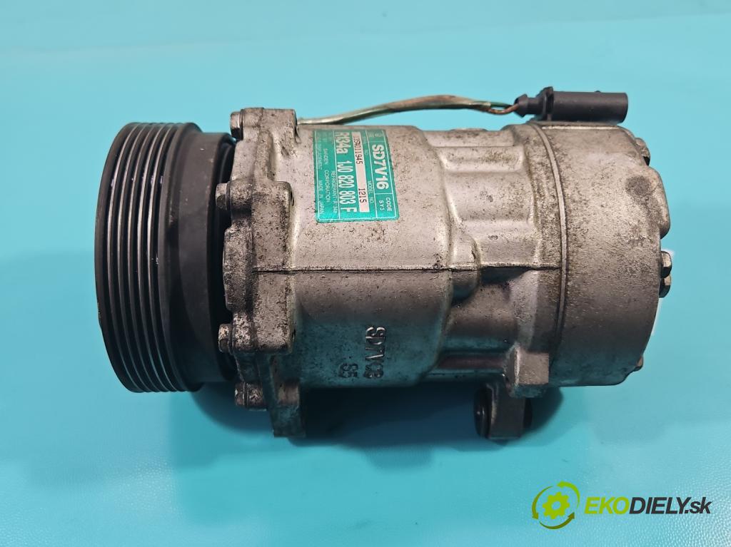 Vw Golf IV 1997-2003 1.9 tdi 90 hp manual 66 kW 1896 cm3 5- Kompresor: klíma 1J0820803 (Kompresory)