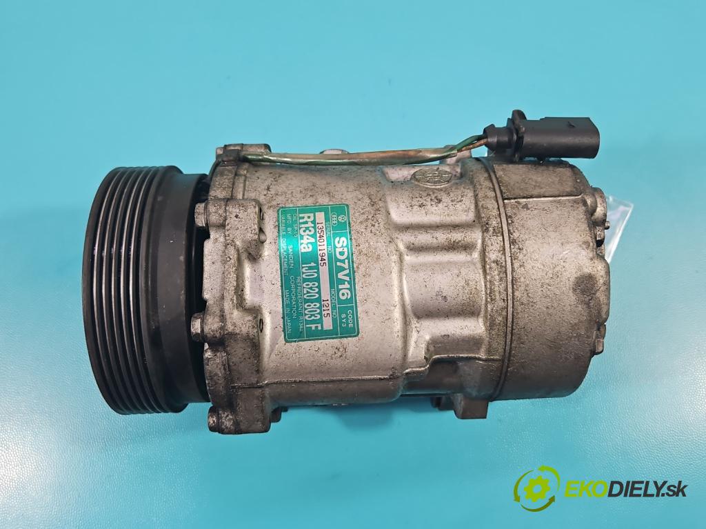 Vw Golf IV 1997-2003 1.9 tdi 90 hp manual 66 kW 1896 cm3 5- Kompresor: klíma 1J0820803 (Kompresory)