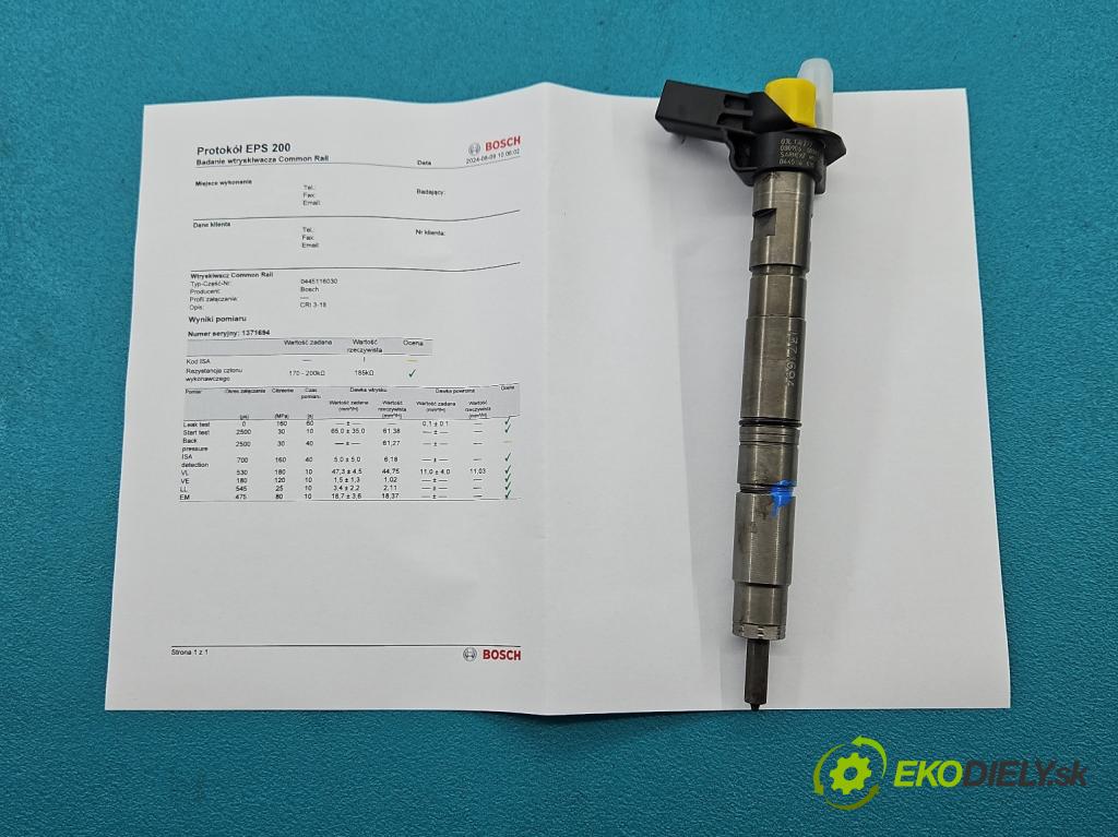 Vw Passat CC 2008-2016 2.0 tdi 170 HP automatic 125 kW 1968 cm3 4- vstrek 0445116030 (Vstrekovače)