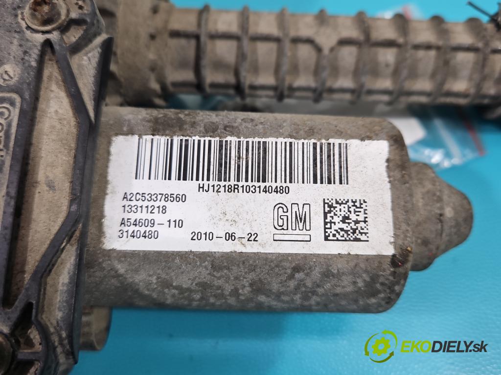 Opel Meriva B 2010-2017 1.4 T 120 HP manual 88 kW 1364 cm3 5- Brzda manuál: elektrický: 13311218 (Ručné brzdy)