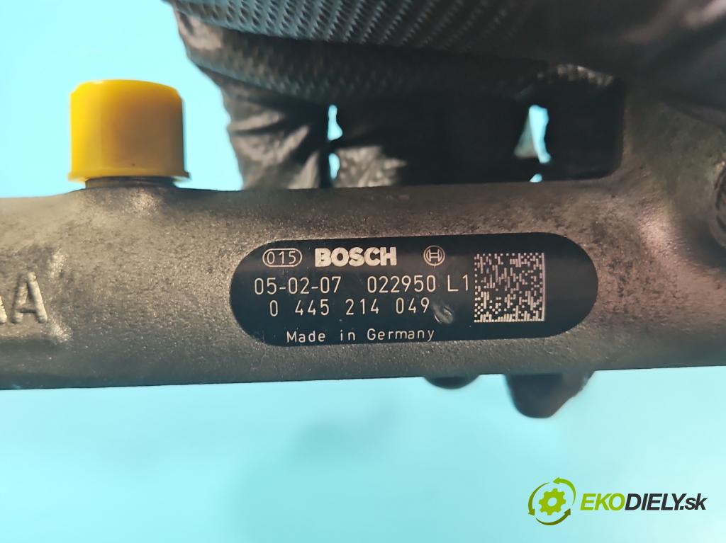 Opel Astra III 2004-2014 1.7 cdti 80 HP manual 59 kW 1686 cm3 5- lišta vstrekovacia 0445214049 (Vstrekovacie lišty)