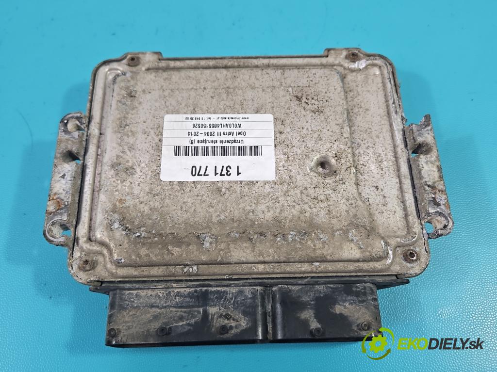 Opel Astra III 2004-2014 1.7 cdti 80 hp manual 59 kW 1686 cm3 5- řídící jednotka motoru 0281011943