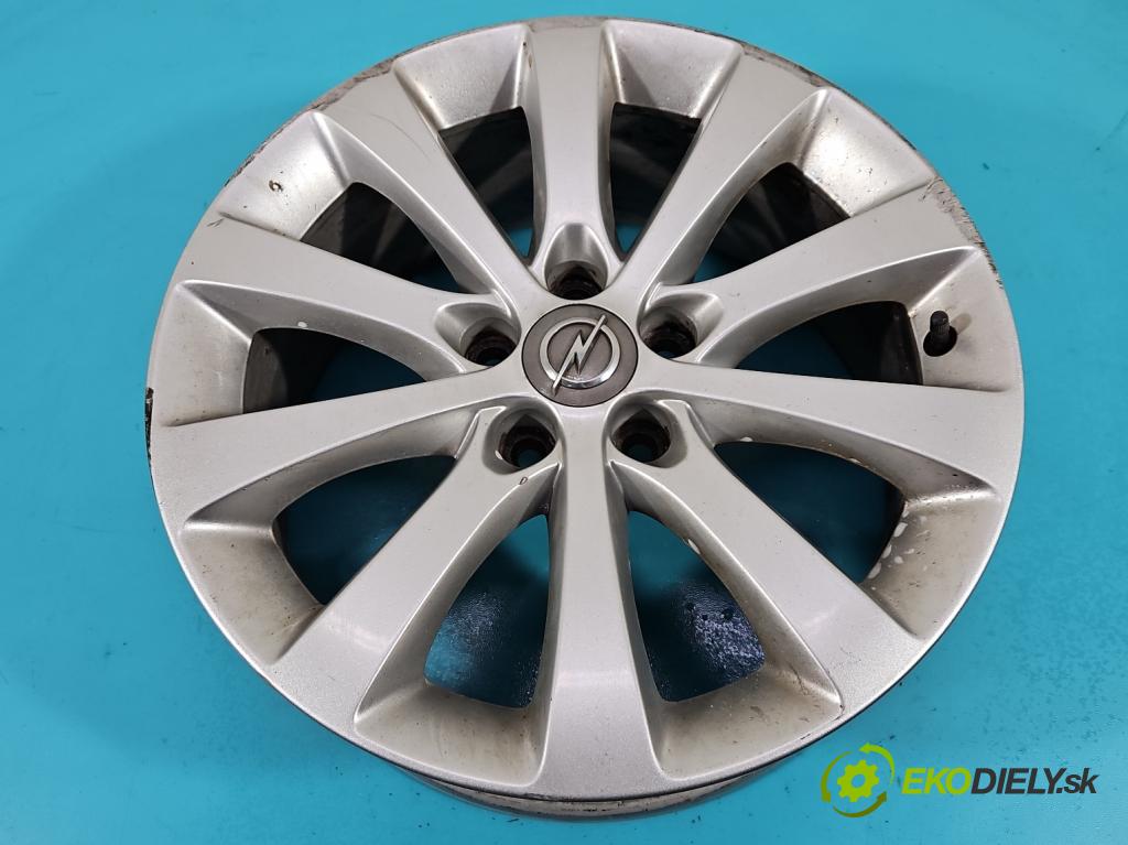 Opel Meriva B 2010-2017 1.4 T 120 hp manual 88 kW 1364 cm3 5- hlinikové disky 13269541