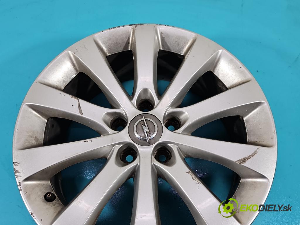 Opel Meriva B 2010-2017 1.4 T 120 hp manual 88 kW 1364 cm3 5- hlinikové disky 13269541