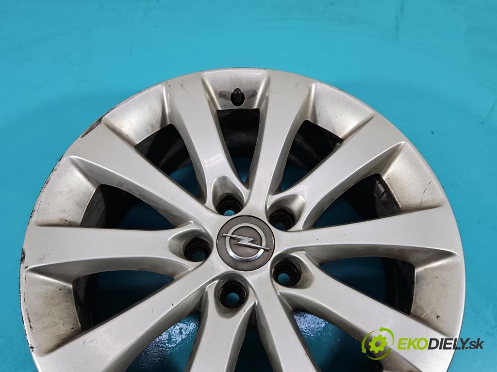 Opel Meriva B 2010-2017 1.4 T 120 hp manual 88 kW 1364 cm3 5- hlinikové disky 13269541