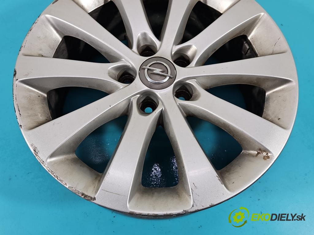 Opel Meriva B 2010-2017 1.4 T 120 hp manual 88 kW 1364 cm3 5- hlinikové disky 13269541