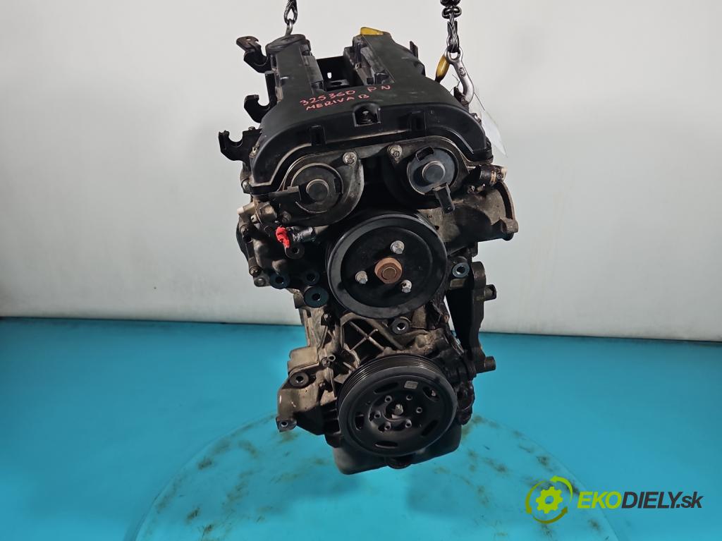 Opel Meriva B 2010-2017 1.4 T 120 hp manual 88 kW 1364 cm3 5- motor benzín A14NEL