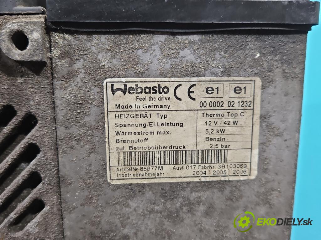 Nissan X-trail I T30 2001-2007 2.0 16V 140 HP manual 103 kW 1998 cm3 5- Webasto 66724B (Webasto)