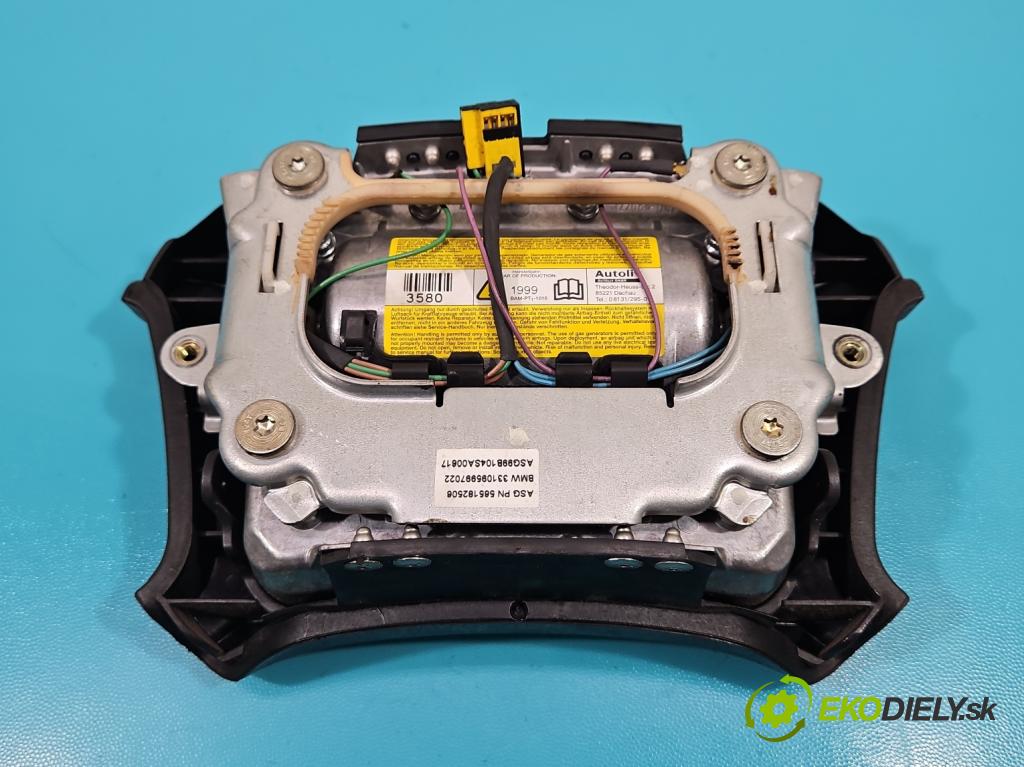 Bmw 5 E39 1996-2003 3.0d 184 hp manual 135 kW 2926 cm3 4- Polštář: vzduch: Řidič:  (Airbagy)