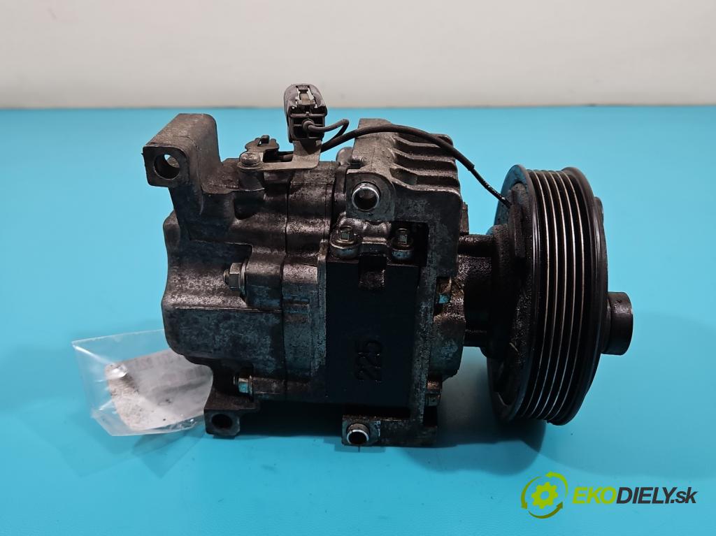 Mazda 6 I GG 2002-2007 2.0 16v 147 hp manual 108 kW 1999 cm3 5- Kompresor: klíma H12A1AF4DW (Kompresory)