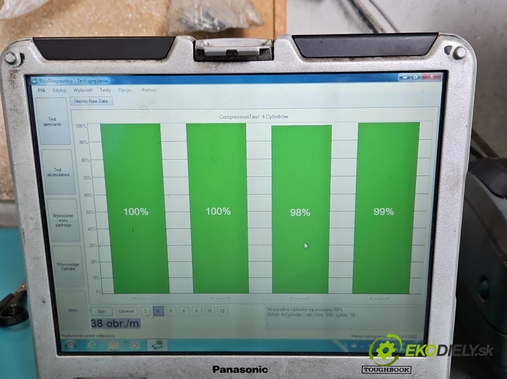 Skoda Octavia II 2004-2013 1.9 tdi (BKC) 105 HP manual 77 kW 1896 cm3 5- motor diesla BKC