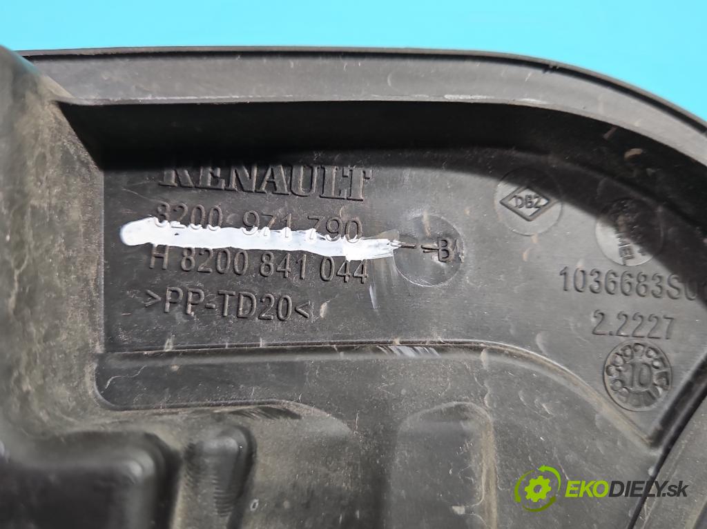 Renault Fluence 1.6 16V 110 HP manual 81 kW 1598 cm3 4- obal filtra vzduchu 8200971790 (Obaly filtrov vzduchu)