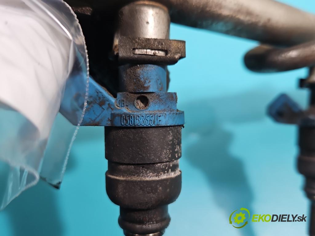 Vw Passat B5 1995-2005 1.8 20V 125 hp manual 92 kW 1781 cm3 4- vstřikovač 058133681B (Vstřikovače)