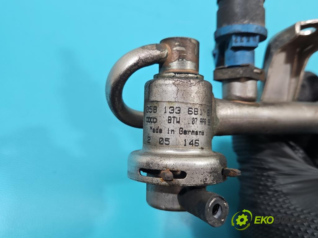 Vw Passat B5 1995-2005 1.8 20V 125 hp manual 92 kW 1781 cm3 4- vstřikovač 058133681B (Vstřikovače)