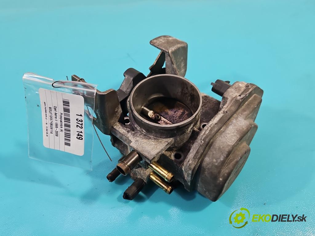 Opel Astra II 1998-2009 1.8 16V 116 HP manual 85 kW 1796 cm3 2- klapka 90536084 (Škrtiace klapky)